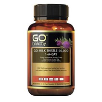 GO Healthy 고헬씨 밀크 씨슬 50000mg 원어데이 60베지캡슐 x2개