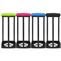 r3I2h 종량제 재활용 봉투 비닐거치대 1P 가정용 뚜껑형 분리수거함 쓰레기 봉투걸이, º▶틴토블랙 봉투거치대 (블랙 1P)◀º, (블랙 1P)