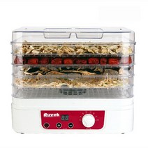 루베크 5단 식품건조기 RU-4545 과열방지 수제간식 과일 육포 야채 곡물 건조, 루베크 식품건조기 RU-4545
