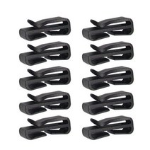 10Pcs 스키 헬멧 마스크 홀더 플라스틱 다목적 헬멧 마스크 클립 야외 사이클링 스키 등반 스포츠에 대 한 쉬운 장착, 30mm