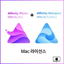 어피니티 포토 Affinity Photo License 라이선스 리딤코드, Mac 라이선스 (Photo&Designer)