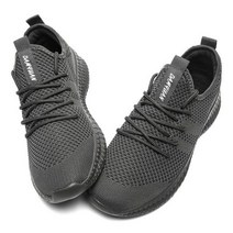탕파기 남성 운동화 레이스 업 가볍고 편안한 통기성 Tenis Masculino Zapatillas Hombre, 04 다크 그레이_03 42