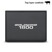 혼다 Goldwing1800 바이크 오토바이 악세사리 1PC 탑 레이어 소 가죽 운전 면허증 슬리브 카드 홀더 골드윙 1800, [05] Goldwing