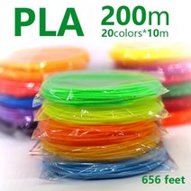 드로잉펜 3d 펜 1 75mm ABS PLA 필라멘트 모델 크리, only PLA 200 meter