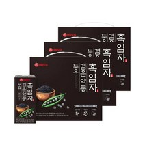 흑임자 검은약콩 두유 190ml x20입 x3개, 흑임자 검은약콩 두유 190ml x20