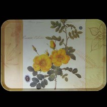 B266/사각쟁반/소중대특대/직사각쟁반/쟁반/아크릴쟁반/플라스틱쟁반/골드로즈사각쟁반/주방용품