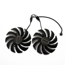 PC그래픽카드 새로운 88MM PLD09210S12HH 기가 바이트 지포스 GTX 1050 Ti RX 480 470 G1 570 그래픽 카드, 02 PLD09210S12HH 2PCS