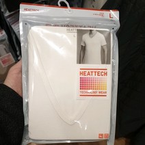 유니클로 히트텍 V넥 티셔츠 반팔 브이넥 남성반팔