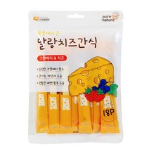몽골에서온 말랑치즈 18p - 크랜베리 치즈 스틱/애견껌 강아지껌