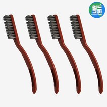 월드크린 칫솔 브러쉬 스텐 4개 색상랜덤 녹 주방 기름 후드 찌든 때 제거 제거제 배관 오염 청소, 월드크린칫솔브러쉬스텐4개색상랜덤