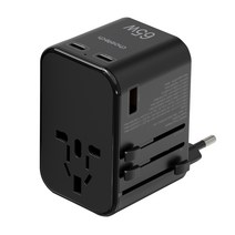 초텍 PD 65W 2C+1A 여행용 멀티 어댑터 변환기 노트북 충전, PD5009