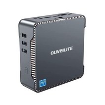 Intel 셀러론 J4125가 포함된 미니 PC Window 11 Pro(최대 2.7)GHz) 8GB DDR4 128GB M.2 SSD 미니 컴퓨터 소형 데스크톱 PC 지원 2TB, 8GB+128GB/Celeron J4125