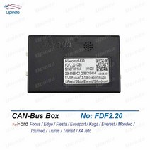 자동차 라디오 CANBus Box Android CAN Bus 디코더 어댑터 포드 포커스 에지 피스타 쿠가 에베레스트 몬데오 에코 스포츠 Tourneo Trurus KA, 01 FDF2.20