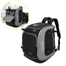 스노우보드가방 스키 부츠 가방 대용량 스키 배낭 65l 헬멧 류 옥스포드 천 헬멧 포켓 남성 여성 하이킹 등산 조절 가능 스노보드 백팩, 1 PC 가방