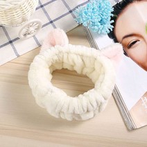 쇼핑피플 세안밴드 세수 샤워 목욕 헤어벤드 남자 세면 머리띠, 1개, 핑크