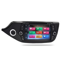 안드로이드 10.0 자동차 DVD 플레이어 GPS Glonass 네비게이션 멀티미디어 기아 씨드 2013 RDS 라디오 스, 한개옵션0