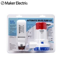 보일러순환펌프 양수기 소형 엔진 12 V 24 220V 60Lmin 1100GPH 빌지 펌프 미니 보트 잠수정 카약 규칙 물 볼트 정원 린스 세차 목욕, g1500-12-ncfs12, 12v