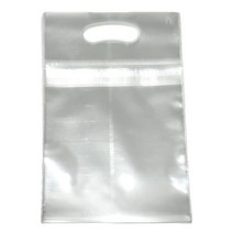 OPP 접착식 투명 비닐 봉투 손잡이 (15x18+7) 200매