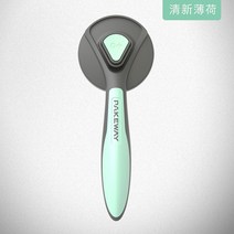 둥근 단모 장모 털 미용 반려동물 강아지 브러쉬 빗, B. 그린_2
