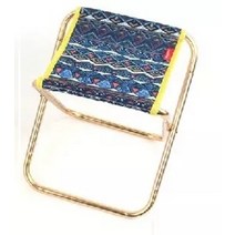 초경량캠핑의자 휴대용 소재 알루미늄 합금 야외 접이식 낚시 접이식 피크닉 가방, 푸른