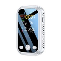 복합가스 측정기 가스 탑기기 산소농도 CO2 HCHO TVOC 다기능 온도 습도 모니터 백색 감지기 분석 장비 대기 오염, 하얀, 01 WHITE