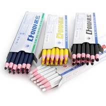 보성 채점용 종이말이 색연필 12입 다이아몬드 유리용, 파랑 x 5개