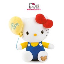 헬로키티 키티 고양이 애착 인형, 08.헬로키티인형 풍선(노랑풍선) 27cm