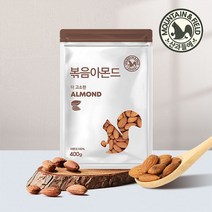 [KT알파쇼핑][산과들에] 22년 햇견과 볶음아몬드400gx2봉, 2개, 볶음아몬드400gx2봉_농산물 중량_상세페이지참조