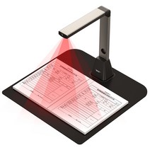 Deli Deli15161 비파괴 북스캐너 문서스캐너 OCR지원 A3 1200만 화소 빠른 검색