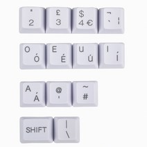 YMDK-96 84 104 87 61 레이저 에칭 키캡 ANSI ISO OEM 두꺼운 프로필 기계식 키보드용 PBT 키캡 YMD96 RS96 YMD75 KBD75 FC980M, UK ISO Kit 2, 한개옵션2, 전용 키캡