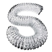 4 인치 인공 호흡기 파이프 100Mm Pvc 알루미늄 튜브 공기 환기 파이프 호스 유연한 배기 덕트 3/2M 공기 시스템 환기 욕실|파이프|, 1개, 200cm