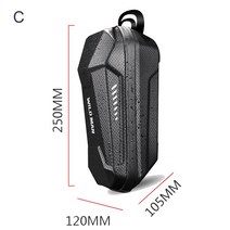 전기 스쿠터가방2/3/4L 자전거 가방 전기 스쿠터 스케이트 보드 EVA 하드 쉘 케이스 M365 프로 보관 사이클, 03 2L1