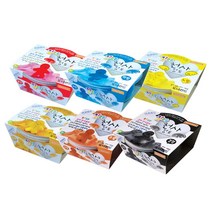 도너랜드 칼라 천사점토 30g 갈색, 8개