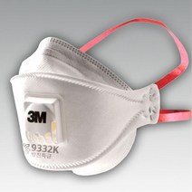 호흡보호구 3M 철거현장용 방진마스크 업소용 전면 미세먼지, 1개