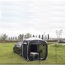 랜드로버 디스커버리 스포츠 2세대 차박 텐트 도킹 쉘터 큐브형 원터치 사계절, 텐트_우레탄창