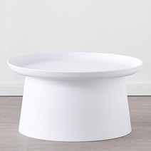 소파테이블 거실테이블 원목소파테이블 원형소파테이블 소파테이블 거실테이블 원목소파테이블 원형소파테이블, A.모으다, F.흰색 (대형)