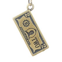 [AJZ_7146018] BooKiss책갈피II 행운의2달러 책갈피 팬던트북마크 책표시마크 독서표시마크 북마크