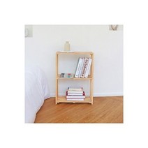 텐바이텐 에코상사 에코상사 고무나무 원목 틈새 수납 3단 선반대, 색상