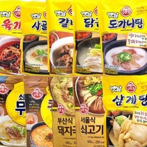 [조 은 마 켓] 다 양 한 국 물 요 리 에 간 편 하 게 !! 오 뚜 기 갈 비 탕 돼 지 국 밥 미 역 국 무 국 닭 곰 탕 콩 비 지 찌개 삼계탕 도가니탕 육개장, 2개, 오뚜기 부산식돼지국밥 곰탕500g