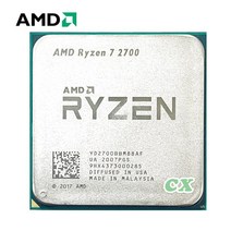 라이젠 2700AMD Ryzen 7 2700 R7 3.2 GHz 8 코어 16 스레드 65W CPU 프로세서 YD2700BBM88AF 소켓 AM4, 한개옵션0