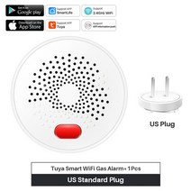 센서등 가스 경보 센서 가연성 가스 감지기 작동 스마트 라이프 앱 정보 푸시 홈 알람, 우리 플러그