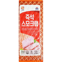 사조오양 즉석스모크햄 1kg 김밥용 반찬 분식집