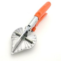 45-120 학위 멀티 앵글 마이터 사이딩 와이어 덕트 커터 PVC PE 플라스틱 파이프 호스 가위 컷 가사 홈 장식 배관 도구