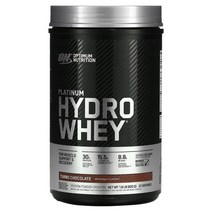 옵티멀 뉴트리션 Optimum Nutrition 플래티넘 하이드로 웨이 터보 초콜릿 795 g(1.75 lbs), 1.8 파운드