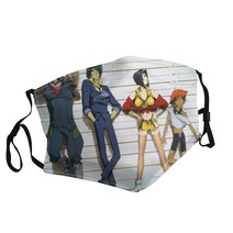 Cowboy Bebop-2 성인용 인쇄 마스크 일본 만화 영화 방진 빨 조절 가능