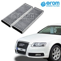 이롬필터 CUK3023-2 프리미엄 활성탄 에어컨필터, 1set, 아우디 A6 4.2 V8 FSI (4F/C6) (06~11년)