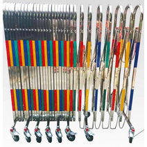 자바라 대문 이동 간편 마당 주택 보호 방범 펜스, 높이 1.2미터  길이 5미터