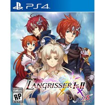 랑그릿사 1+2 - PS4 (JRPG 애니메 RPG 턴베이스전술 판타지 전략)