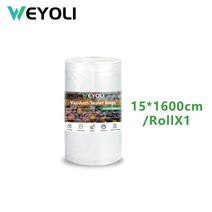 업소용 음식 진공 포장기 실링기 자동실링기 We˚- 고품질 식품 진공 포장기 장기간 신선도 유지 12 + 15, 02 15x1600cm 1 Roll