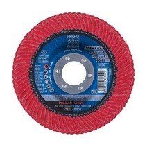 PFERD 67381 Polifan PFR 곡선 방사형 플랩 디스크 세라믹 산화물 4-1/2